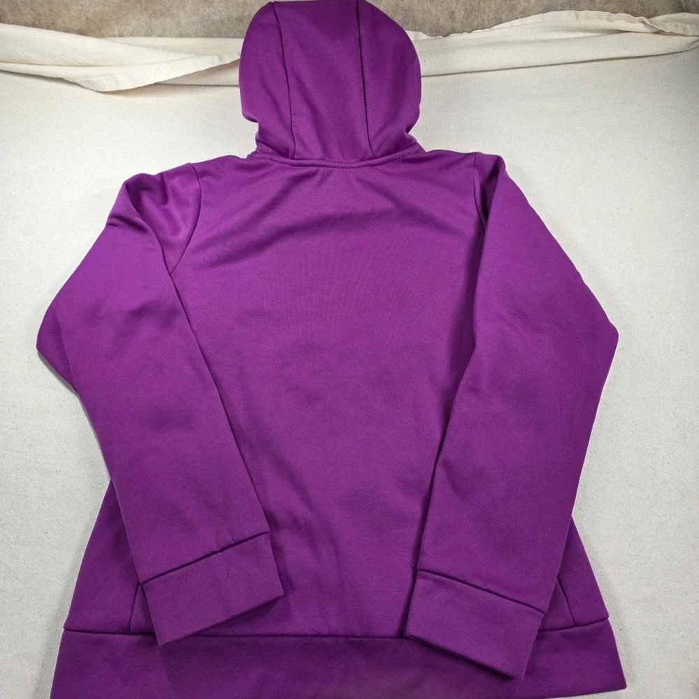 Nike Kids Dri-FIT Purple Graphic Pullover Hoodie Sweatshirt XL H636